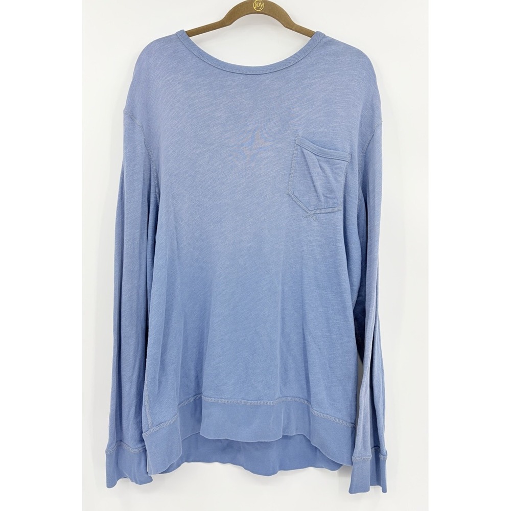 J Crew Crewneck Tunic Top Long Sleeve Size XL AL926